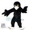 Adult Bulky Black Bird Mascot Costume