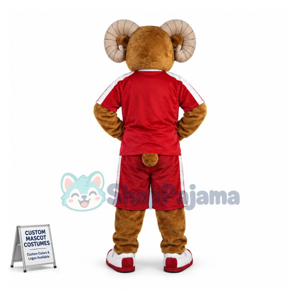 Basketball Team Captain Antelope Mascot Costume
