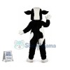 Black Cow With Mild Spleen Mascot Costume