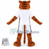 Tiger of High School Basketball Team Mascot Costume