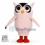 The Sharp Eared White Owl Mascot Costume