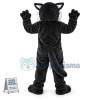 Bad-minded Blue Eyed Wolf Mascot Costume