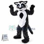 Bad-minded Blue Eyed Wolf Mascot Costume