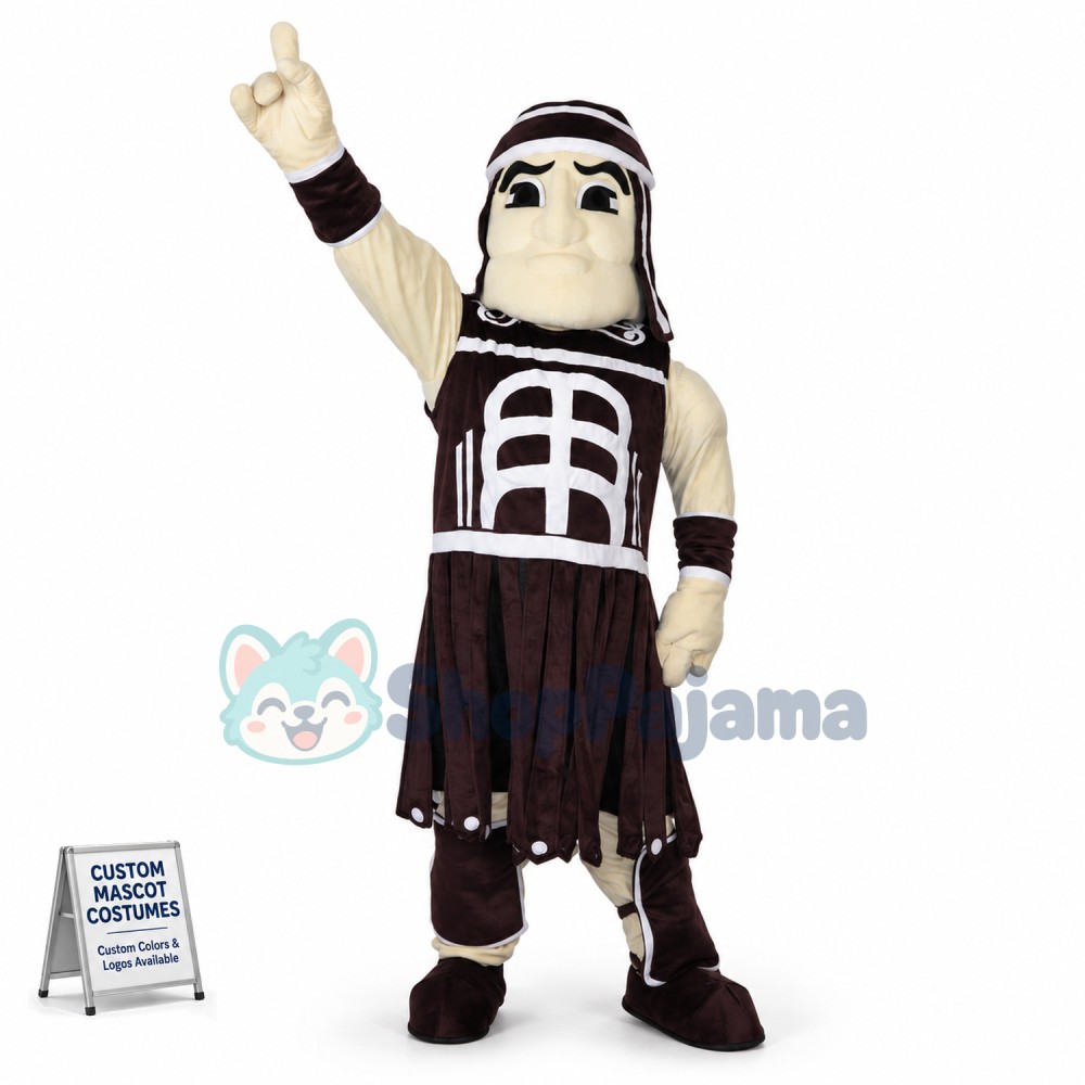 The Leading Soldier Giving Orders Mascot Costume