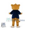 The Naive Green Eyed Monkey Mascot Costume