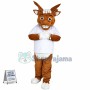 Confident Reindeer Prepared Before The Game Mascot Costume
