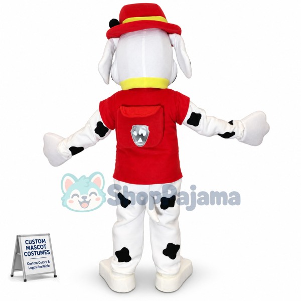 Adult Size Paw Patrol Marshall Mascot Costume