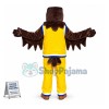 The Concentrated Eagle Player Mascot Costume