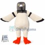 Dumbfounded Grey-headed Seagull Mascot Costume