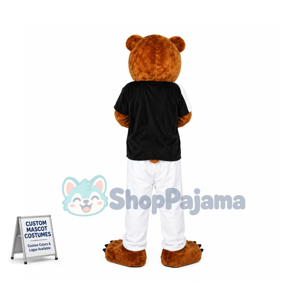 Captain Bear Full of Momentum Mascot Costume