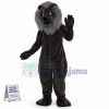 The Tame Black Lion of Wild Base Mascot Costume