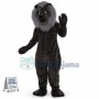 The Tame Black Lion of Wild Base Mascot Costume