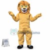 Carefree Brown Jungle Lion Mascot Costume