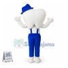 Top Hat Tooth Doll On Display Mascot Costume