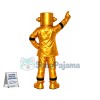 The Golden Robot To Be Perfected Mascot Costume