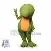 The Green Big-headed Dinosaur Mascot Costume