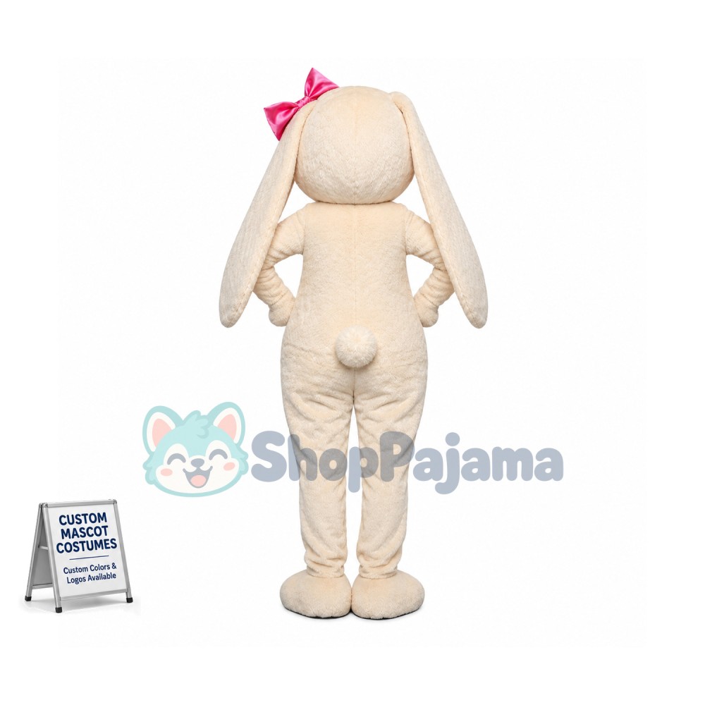 Easter Lovely Lop-eared Rabbit Mascot Costume