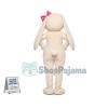 Easter Lovely Lop-eared Rabbit Mascot Costume