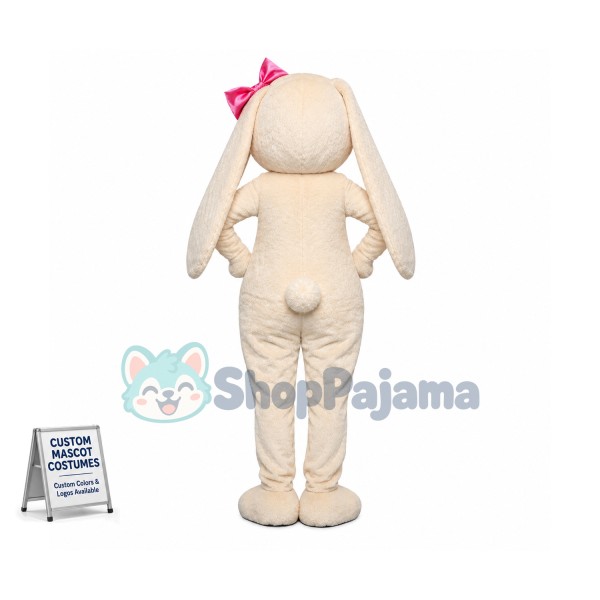 Easter Lovely Lop-eared Rabbit Mascot Costume