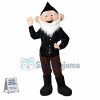 Witty White Bearded Dwarf Mascot Costume
