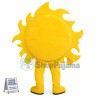 The Gorgeous Sun Wearing Blindfold Mascot Costume
