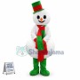 Adult Style Snowman Mascot Costume for Christmas Party