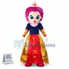 Vicious Queen Mascot Adult Cartoon Costume