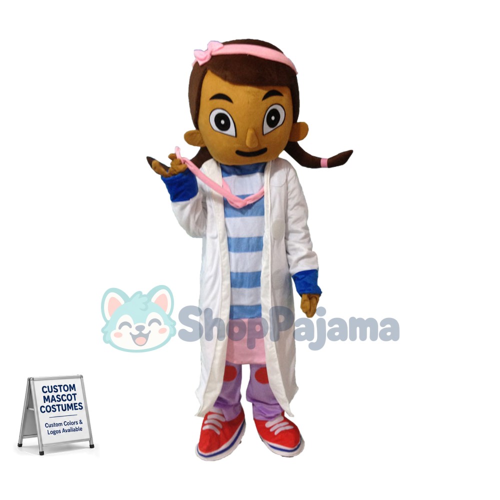 Doc Mcstuffins Cartoon Mascot Costume Outfit