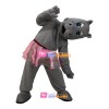 Ballet Hippo Mascot Costume for Festival Performance