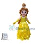 Brave Princess Belle Mascot Cartoon Costume
