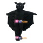 All Over Black Night Bat Mascot Costume