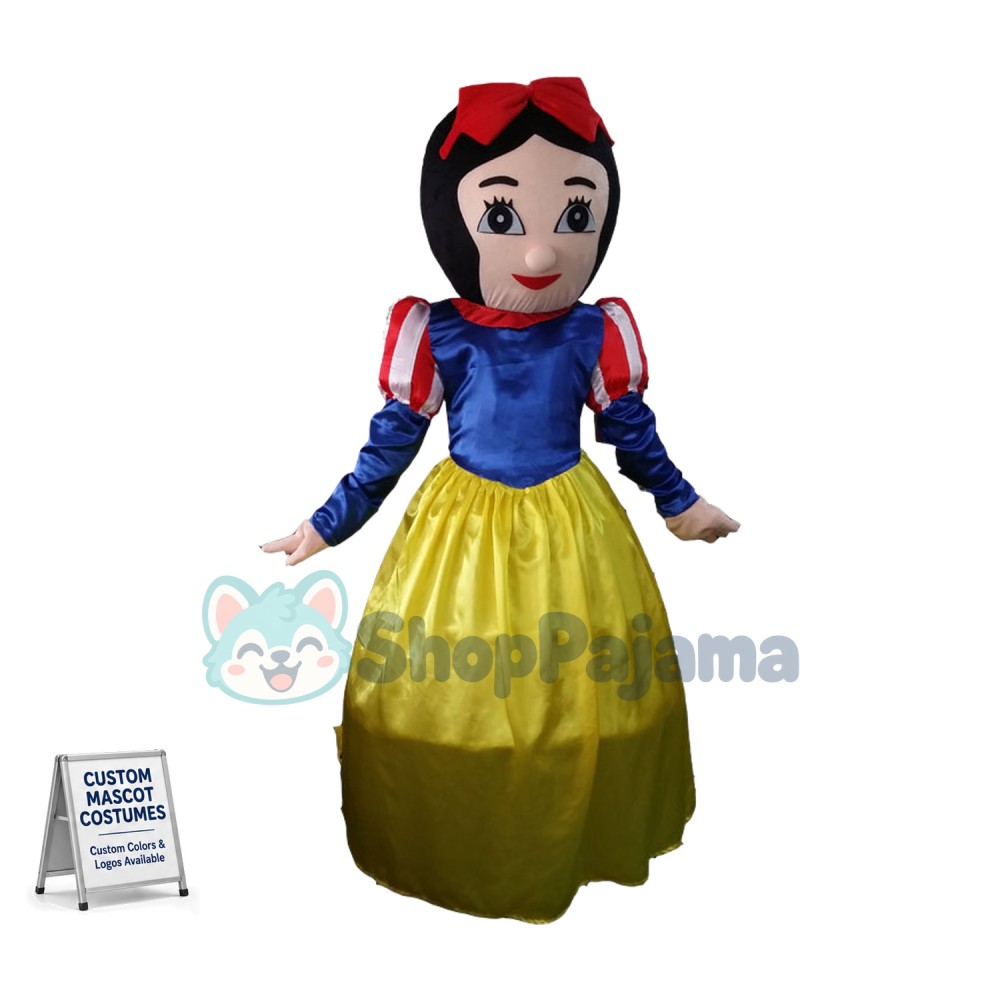 Naive The Princess Snow White Mascot Costume