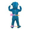 Adult Power Blue Dog Mascot Costume