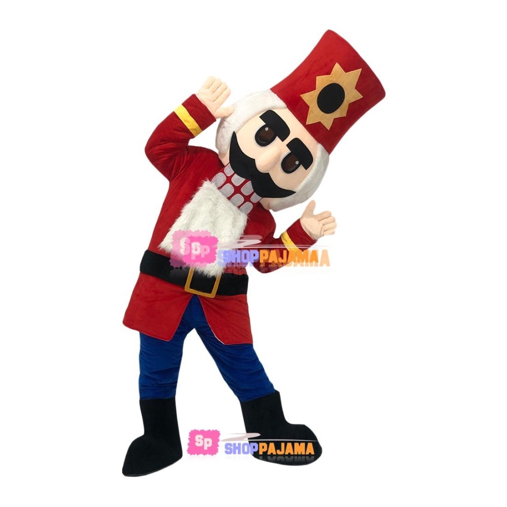 Funny Cartoon Guard Mascot Costume for Adult