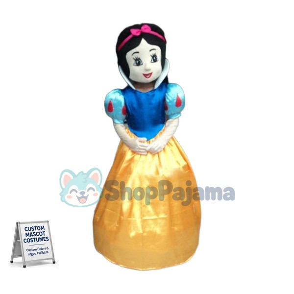 The Kindhearted Princess Snow White Mascot Costume