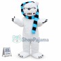 Horrible Long-haired Violent Bear Mascot Costume