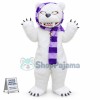 Horrible Long-haired Violent Bear Mascot Costume