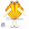 Beautiful Beach Shell Cartoon Mascot Costume