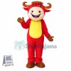Adult Size Lucky Cattle Mascot Costume