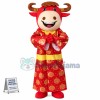 Auspicious Cattle Mascot Costume For New Year Party