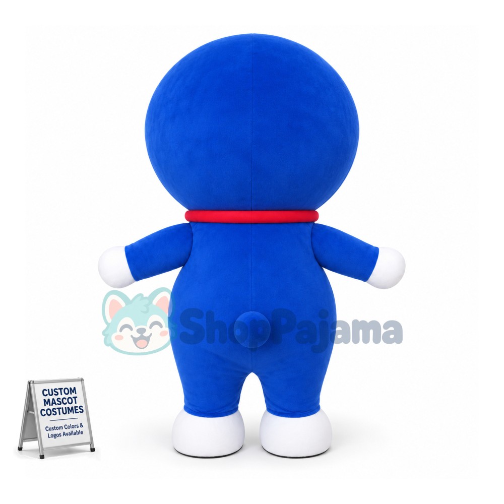 Cartoon Robot Cat Doraemon Mascot Costume