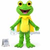 The Leader Frog With Cloak Mascot Costume