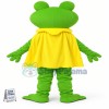 The Leader Frog With Cloak Mascot Costume