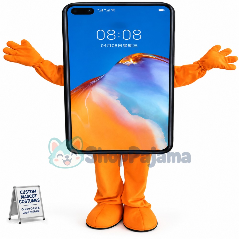 Android Phone In Boot State Mascot Costume