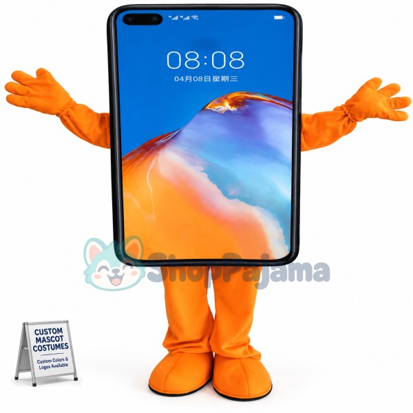 Android Phone In Boot State Mascot Costume