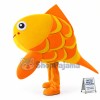 Swimming Golden Carp Mascot Costume