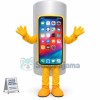 Big Screen Android Phone Cartoon Mascot Costume