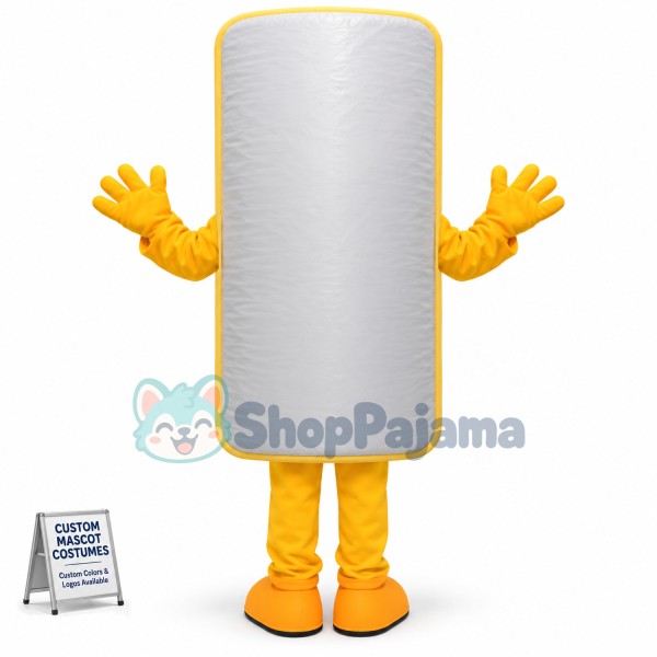 Big Screen Android Phone Cartoon Mascot Costume