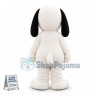 Friendly Plush Cartoon Snoopy Mascot Costume