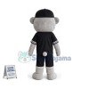 Adult Sports Grey Bear Mascot Costume